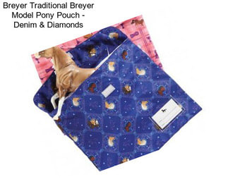 Breyer Traditional Breyer Model Pony Pouch - Denim & Diamonds