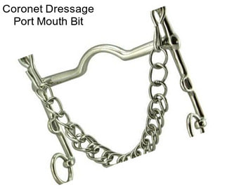 Coronet Dressage Port Mouth Bit