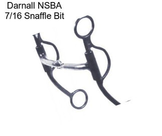 Darnall NSBA 7/16 Snaffle Bit