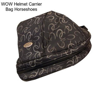 WOW Helmet Carrier Bag Horseshoes