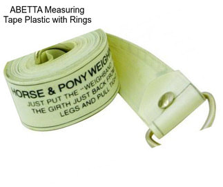 ABETTA Measuring Tape Plastic with Rings