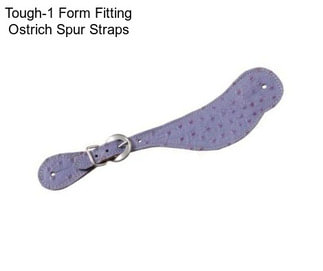 Tough-1 Form Fitting Ostrich Spur Straps