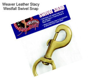 Weaver Leather Stacy Westfall Swivel Snap