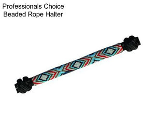 Professionals Choice Beaded Rope Halter