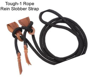 Tough-1 Rope Rein Slobber Strap