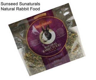 Sunseed Sunaturals Natural Rabbit Food