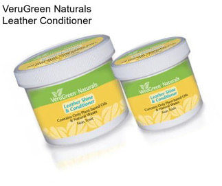 VeruGreen Naturals Leather Conditioner