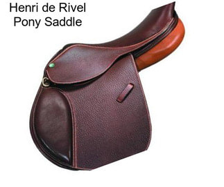 Henri de Rivel Pony Saddle