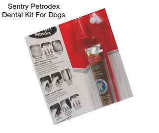 Sentry Petrodex Dental Kit For Dogs