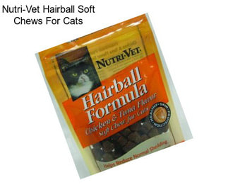 Nutri-Vet Hairball Soft Chews For Cats
