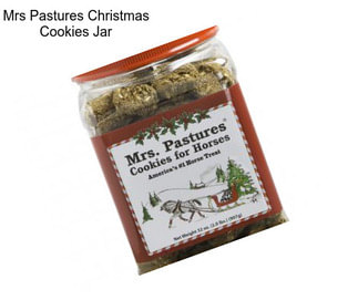 Mrs Pastures Christmas Cookies Jar