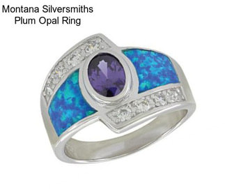 Montana Silversmiths Plum Opal Ring