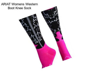 ARIAT Womens Western Boot Knee Sock