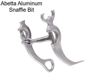 Abetta Aluminum Snaffle Bit