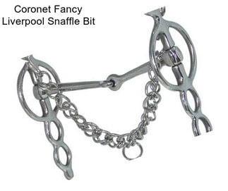 Coronet Fancy Liverpool Snaffle Bit