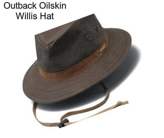 Outback Oilskin Willis Hat