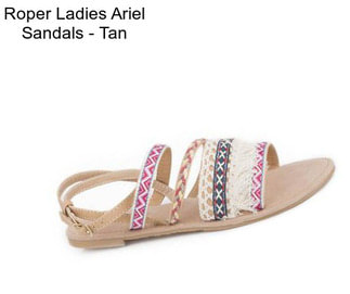 Roper Ladies Ariel Sandals - Tan