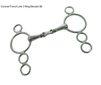 Coronet French Link 3 Ring Elevator Bit