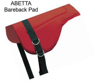 ABETTA Bareback Pad