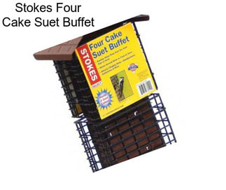 Stokes Four Cake Suet Buffet