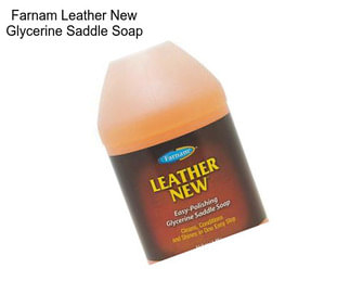 Farnam Leather New Glycerine Saddle Soap