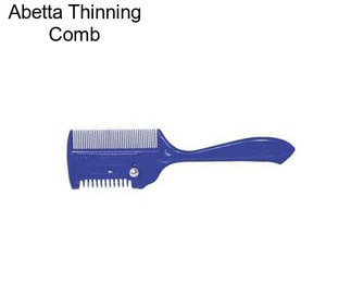 Abetta Thinning Comb