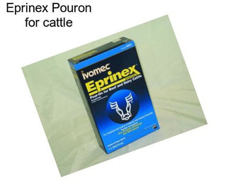 Eprinex Pouron for cattle