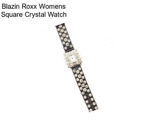 Blazin Roxx Womens Square Crystal Watch