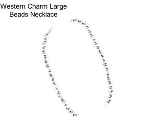Western Charm Large Beads Necklace