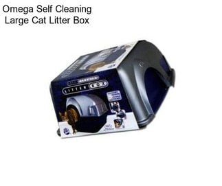 Omega Self Cleaning Large Cat Litter Box