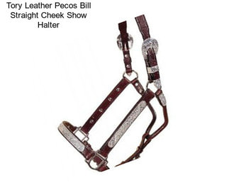 Tory Leather Pecos Bill Straight Cheek Show Halter