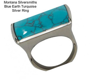 Montana Silversmiths Blue Earth Turquoise Silver Ring