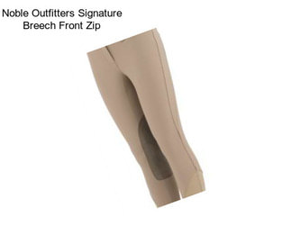 Noble Outfitters Signature Breech Front Zip