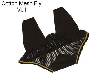 Cotton Mesh Fly Veil