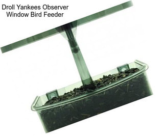 Droll Yankees Observer Window Bird Feeder