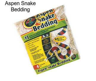 Aspen Snake Bedding