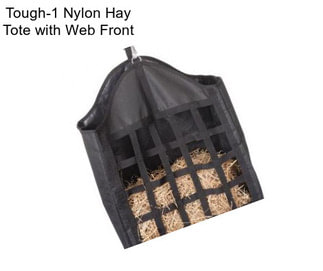 Tough-1 Nylon Hay Tote with Web Front