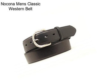 Nocona Mens Classic Western Belt