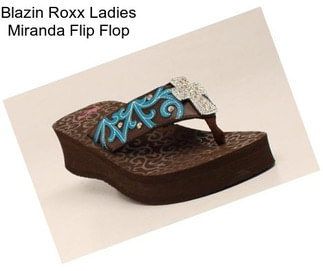 Blazin Roxx Ladies Miranda Flip Flop