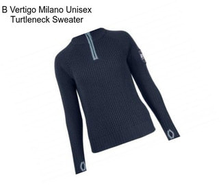 B Vertigo Milano Unisex Turtleneck Sweater