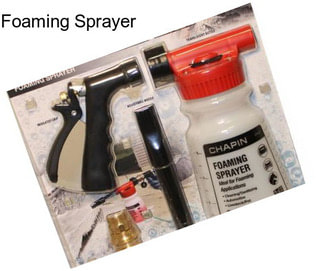 Foaming Sprayer