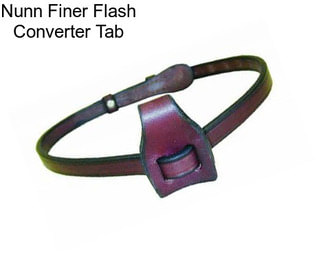 Nunn Finer Flash Converter Tab