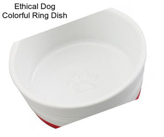 Ethical Dog Colorful Ring Dish