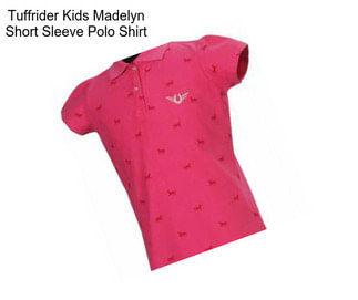 Tuffrider Kids Madelyn Short Sleeve Polo Shirt