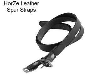 HorZe Leather Spur Straps