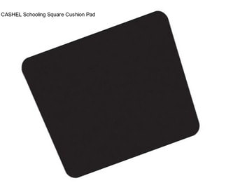 CASHEL Schooling Square Cushion Pad