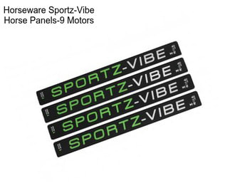 Horseware Sportz-Vibe Horse Panels-9 Motors