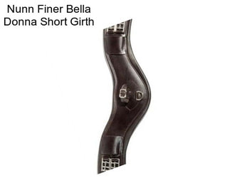 Nunn Finer Bella Donna Short Girth