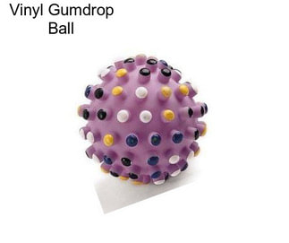 Vinyl Gumdrop Ball