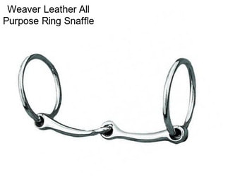 Weaver Leather All Purpose Ring Snaffle